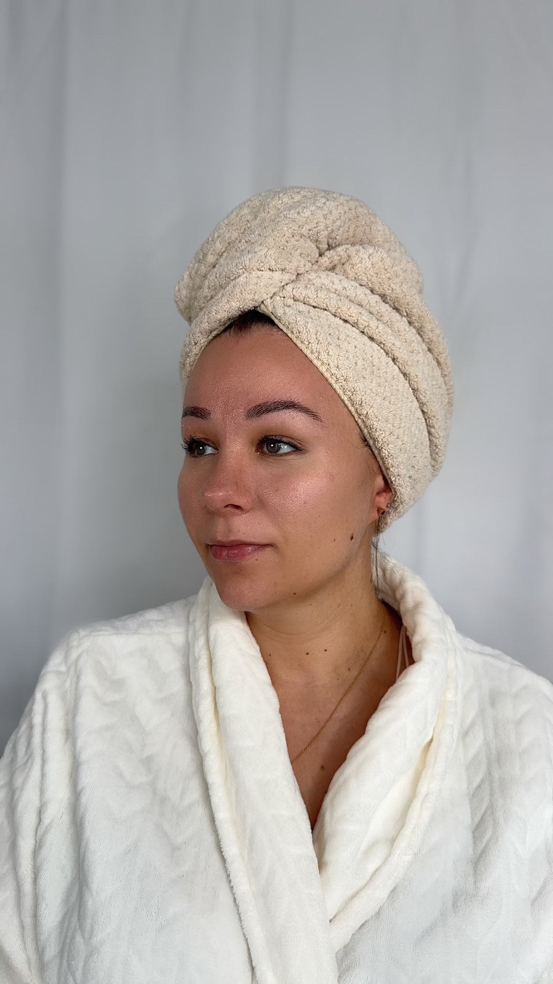 Serviettes cheveux absorbantes