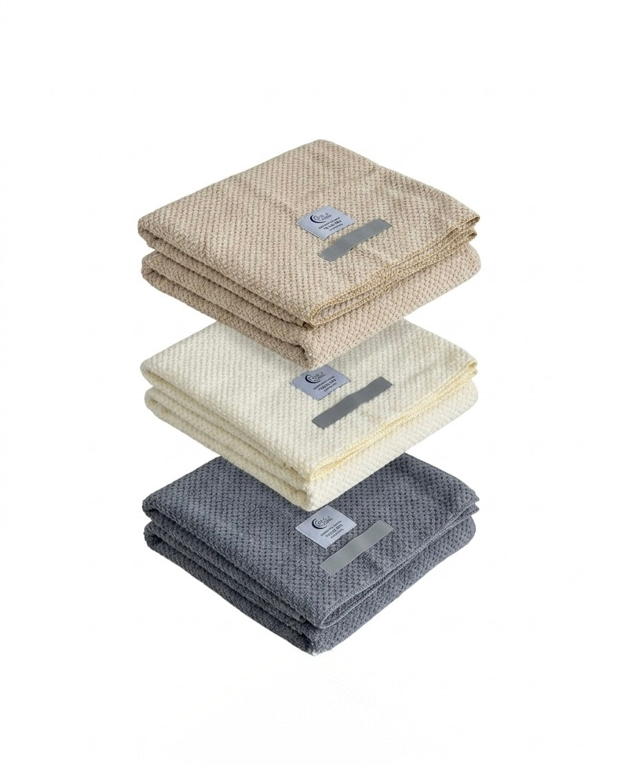 Serviette cheveux absorbante