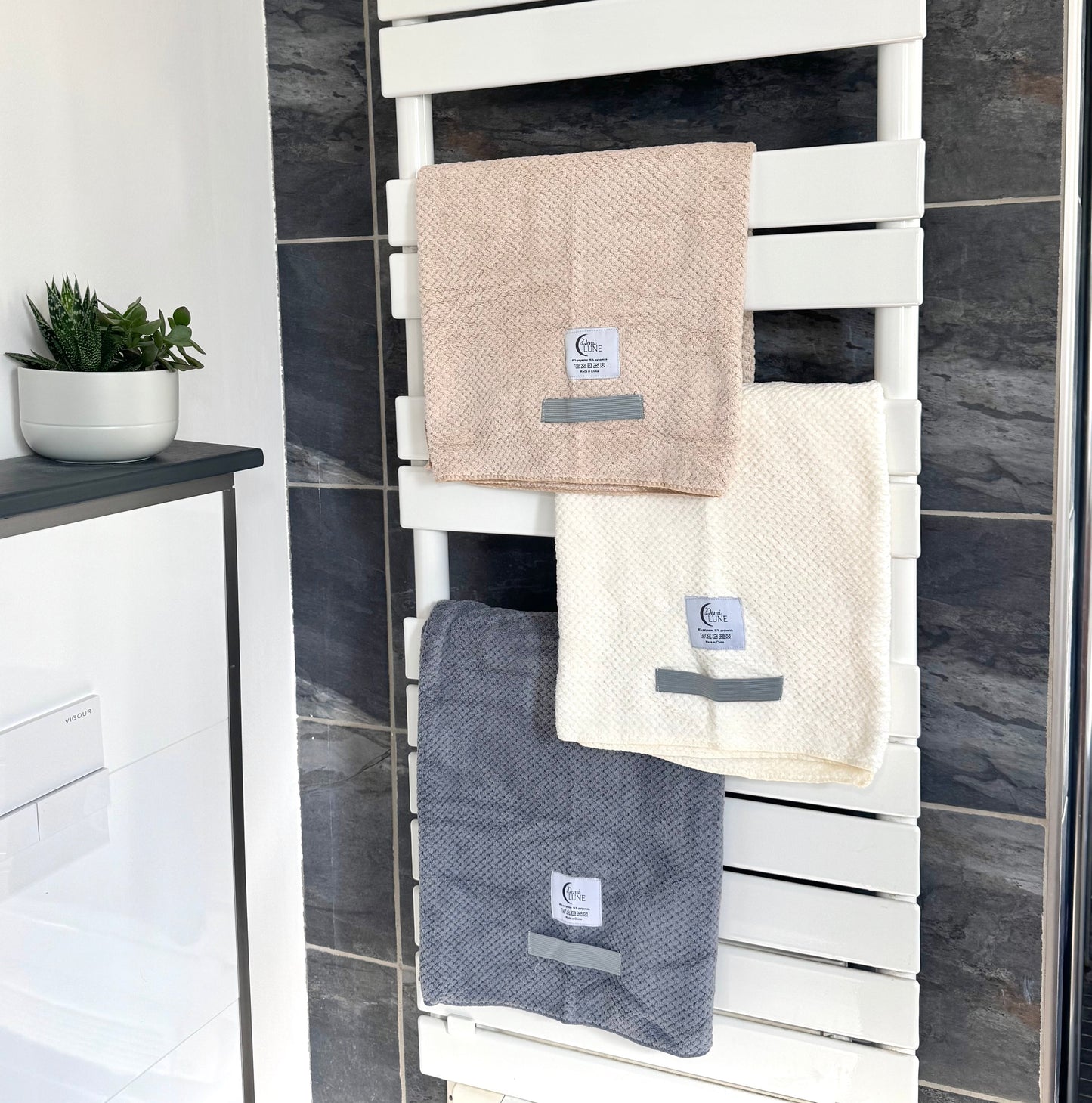 Serviette cheveux absorbante
